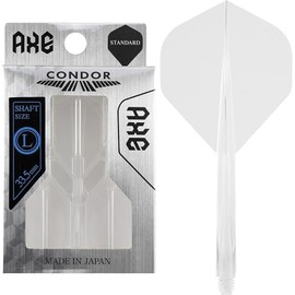 Condor Axe STD XL Clear Condor Axe Dart Flight