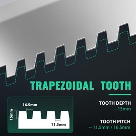 Mxmoonfree Tile Tools Tile Trowel 75cm/30inch Square Notch Trowel, Perfect for Large Tiles Flooring Thick Bed Mortar Tiling Masonry Hand Trowel