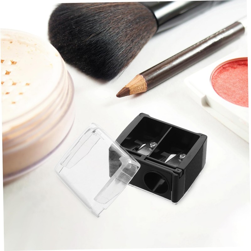 Outanaya 5pcs Dual Makeup Pencil Sharpener Portable Handheld Tool for