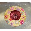 5.25" Diameter Decorative Designer Pattern Kitchen Sink Strainer/Food Trap (Two