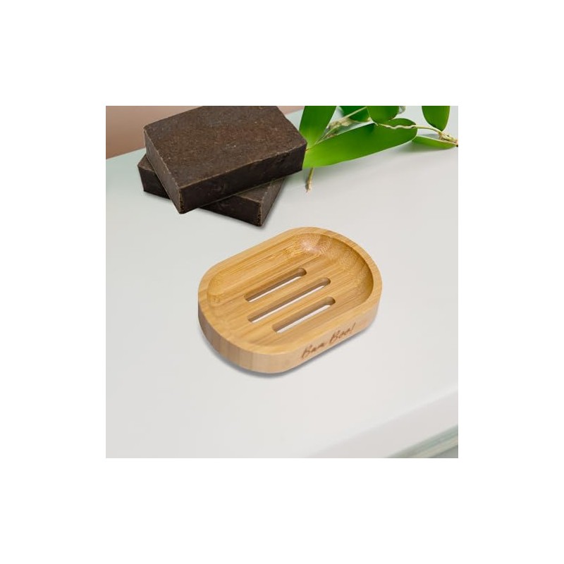 Pack Jabonera Ecológica De Bambú 2 Piezas Bam Boo! Lifestyle