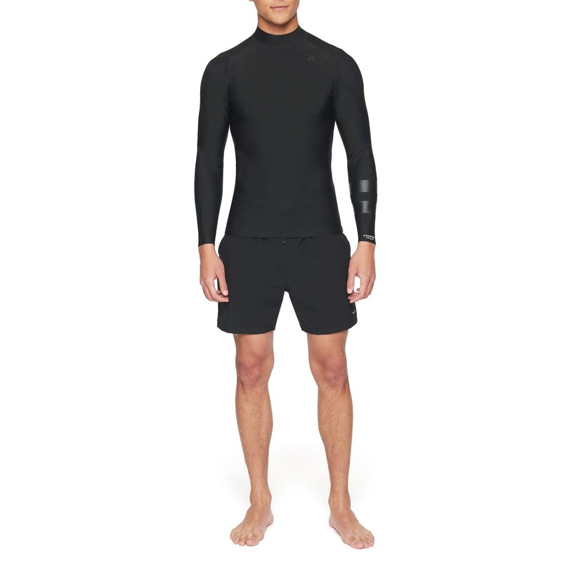Hurley Advantage Plus 1mm Reversible Wetsuit Jacket Top - Black