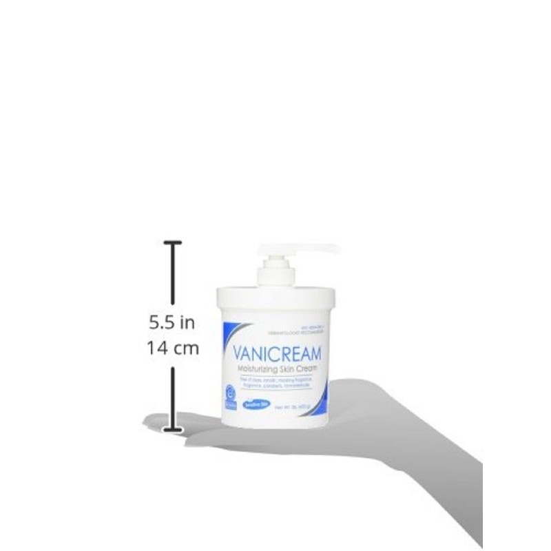 Vanicream Skin Cream With Pump Dispenser 16 oz (Pack of