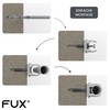 FUX Pack of 10 Pipe Clamps M16-M50, 16 mm -