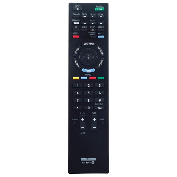 RM-YD061 Replacement Remote Control Applicable for Sony TV KDL-46HX729 KDL-55HX729
