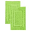 GREEN MARK Textilien Set of 2 Bath Mat Premium Quality