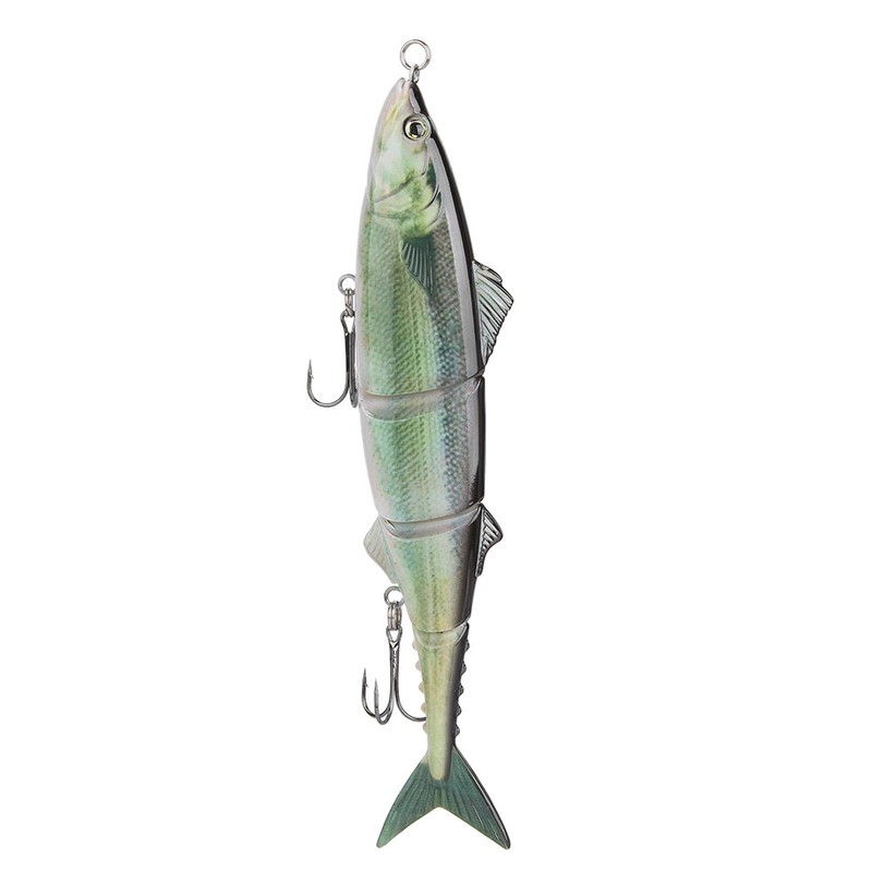 Multiple Segments Bait Fish Lure with Treble Hook Sea Fishing