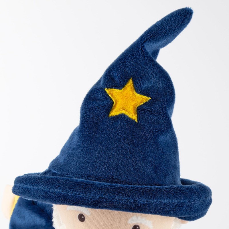 sigikid 43123 Hand Puppet, Blue Wizard, One Size