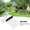 aqxreight Concrete Trowel Tools, Plastic Concrete Curb Trowel with Handle