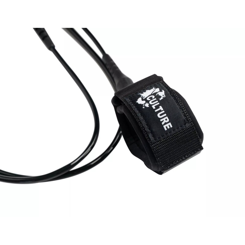 Culture Surfboards BLACK 6ft Surf Leash
