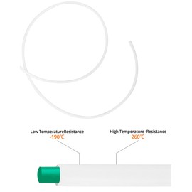 QWORK® 8m PTFE Teflon Tube with Cutter, 2mm ID 4mm OD, for 1.75mm Filament Bowden Extruder, 3D Printer Consumables