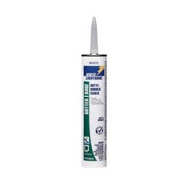 WHITE LIGHTNING Caulk - White 10 OZ Cartridge - 00114