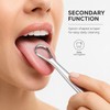 Stainless Steel Tongue Scraper for Daily Oral Care – Spoon-Shaped