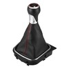 X AUTOHAUX Car Gear Stick Boot Cover 5 Gears