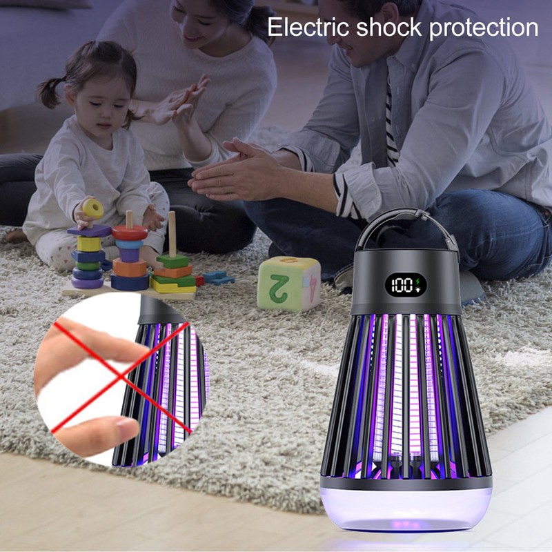Bug Killer Outdoor Rechargeable Waterproof Portable 2 in 1 Multifunctional