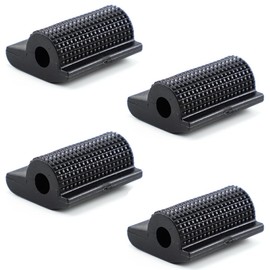 Rubber Gear Shift Lever, Bike Shift Guard, Anti-Slip Design, Lever Pedal Cover, Easy Installation, Anti-Slip, Shoe Protection, Accessories, Freely Adjustable, Set of 4 (Black)