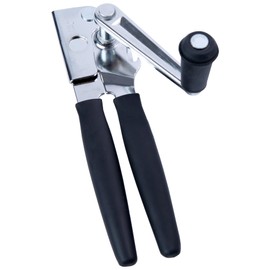 Vollum Easy-Turn-Crank Can Opener with Non-Slip-Grip Crank and Handles