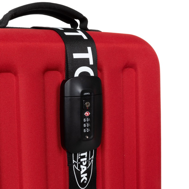 Eastpak Lockbelt Luggage Straps – Black, Black, N / A