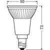 OSRAM Dimmable PAR16 LED Reflector Lamp with E14 Socket, Warm