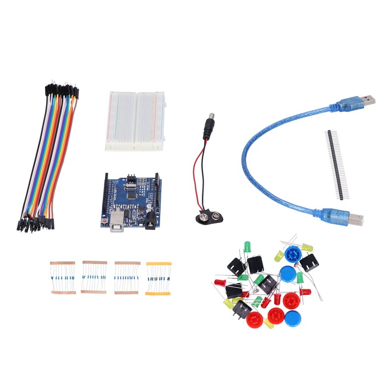 Development Board Starter Kit for R3 Mini Breadboard LED Jumper