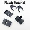 XXLKVSK 10 Sets Plinth Clips Plastic Bath Panel Clips Kitchen