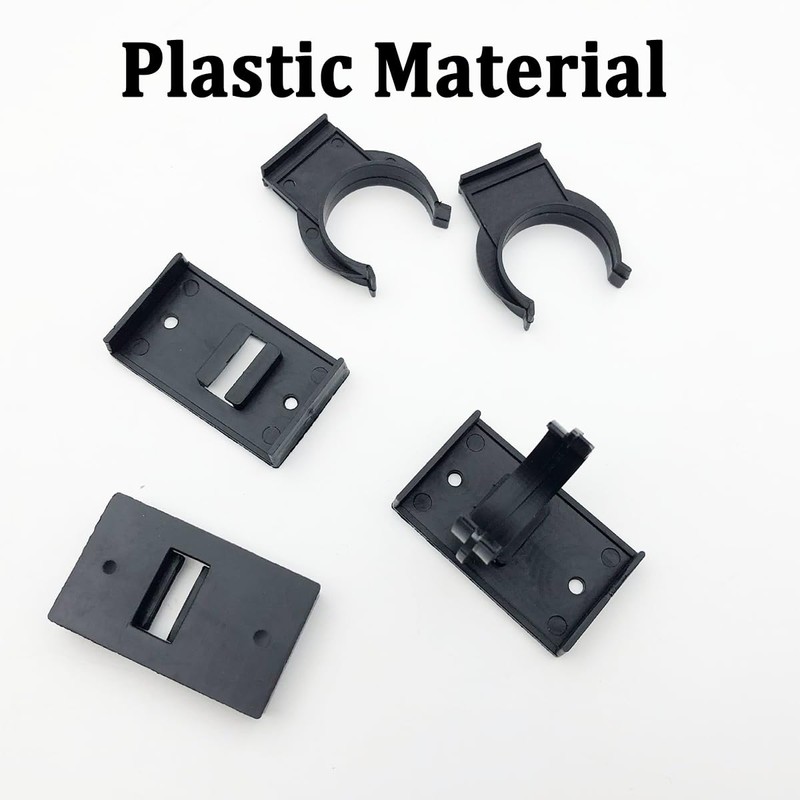 XXLKVSK 10 Sets Plinth Clips Plastic Bath Panel Clips Kitchen