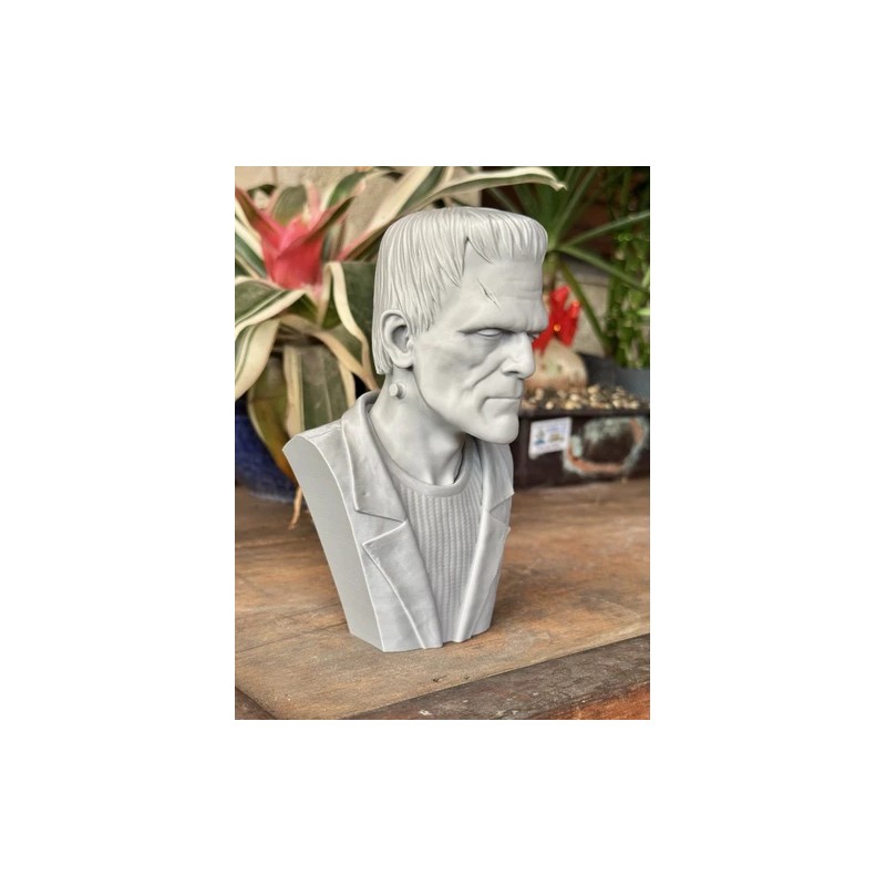 Universal Monsters Frankenstein Monster 3D Printed Bust Statue 6.5 Inches