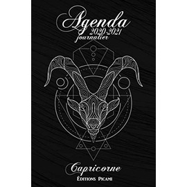Agenda Scolaire 2020 2021 Journalier: Agenda Scolaire Thème Horoscope signe du Capricorne | Format A5 | Idéal Rentrée Étudiants Primaire , Collège et ... | Le Cadeau Idéal pour bien commencer l'année