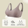 Lervanla Seamless Mastectomy Bra for Women, Pocket Post-Surgery Bra with