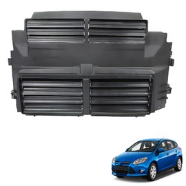 SEBLAFF Radiator Grille Shutter Assembly Replacement for 2012-2016 Focus S SE SEL Titanium w/o Actuator Motor CM5Z-8475-A CM5Z-8B455-A