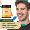 Multivitaminico P Hombre Con Creatina 200 Caps Vitalbotanics Sabor Men