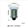 PA LED 10PCS #1893 #44 #47 #756 #1847 BA9S 4SMD