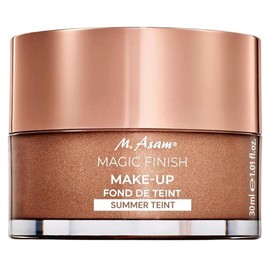M. Asam Magic Finish Summer Teint Make-Up Mousse (1.01 Fl Oz) – 4in1 Primer, Foundation, Concealer & Powder With Buildable Coverage, Hides Redness And Dark Spots, Vegan, For Medium To Deep Skin Tones