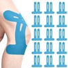 VEGCOO PreCut Kinesiotapes (Blue-15 Pieces)