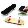 Geroosaty 20 Pcs 29mm Fingerboard Trucks Finger Skateboard Deck with