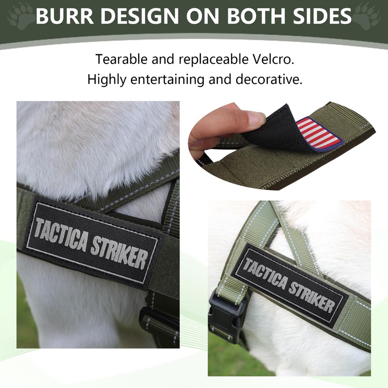 No Pull Dog Harness for Medium Dogs - Upgraded Heavy