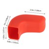Akozon 1 Pair Bumper Tow Hook Cover Cushion Replacement Tow