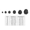 Nuts Protection Caps, Hex Nut Covers 10Pcs for Bolts for