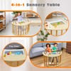 Activity Sensory Arch Table for Toddlers,Kids Table with Toys Storage
