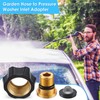 Ceoighe 2 Pack Garden Hose to Pressure Washer Adapter 3/4"Female