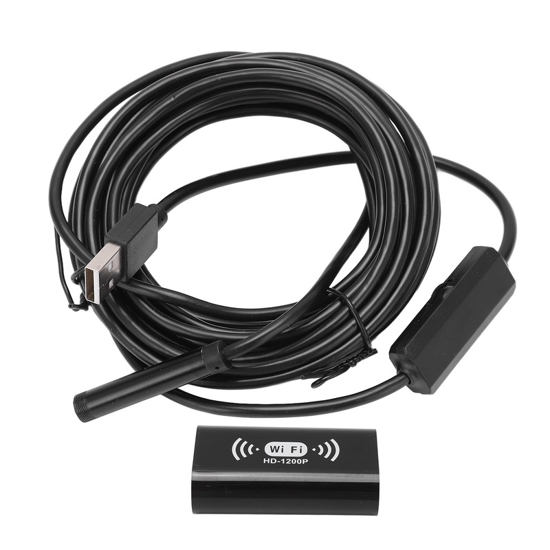 F130 8mm Wifi Endoscope Rigid Wire HD Waterproof Industrial Endoscope