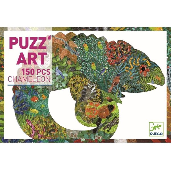 DJECO Puzz Art Chameleon Jigsaw Puzzle