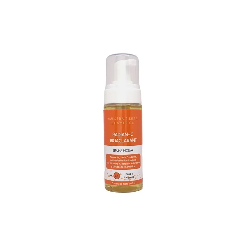 Espuma Micelar Con Vitamina C Y Adenosine Ilumina/aclara
