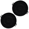 SPARES2GO Charcoal Vent Filter For Baumatic S1 Cooker Hoods (Pack