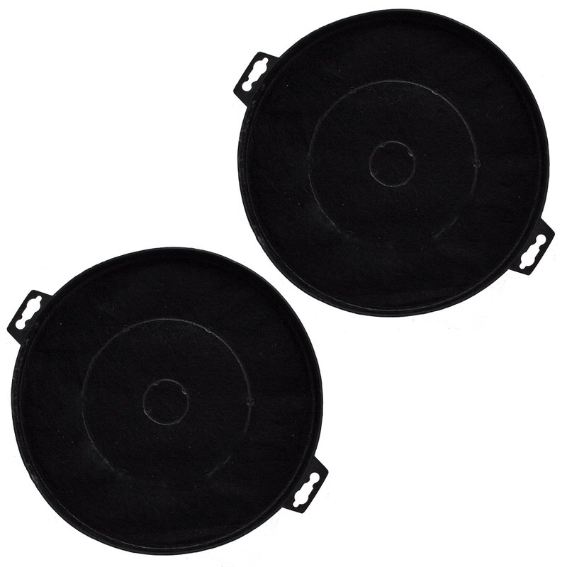 SPARES2GO Charcoal Vent Filter For Baumatic S1 Cooker Hoods (Pack