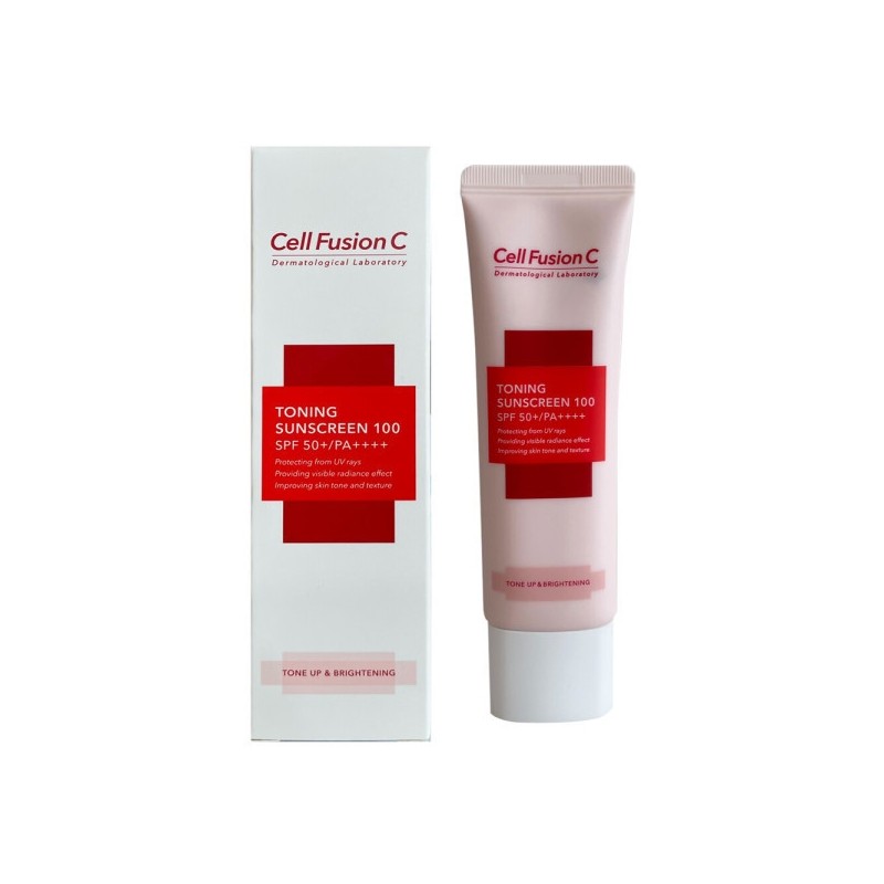 Cellfusionc Toning Sunscreen 100 50ml (SPF50+) / Circle / 셀퓨전씨