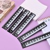 BAYTORY 5 Pcs Plastic Ruler 15cm, Small Rulers, Acrylic Bulk