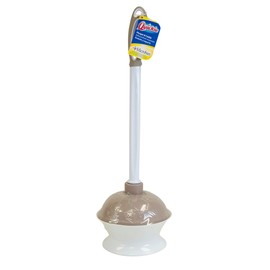 Quickie Plastic Toilet Plunger & Caddy