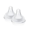 Grosmimi The Easy Baby Bottle Nipple, 2 Counts (Stage2_3~5m)