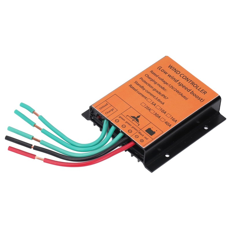 MPPT Wind Turbine Controller, 12V/24V 40A Universal Wind Turbine Generator